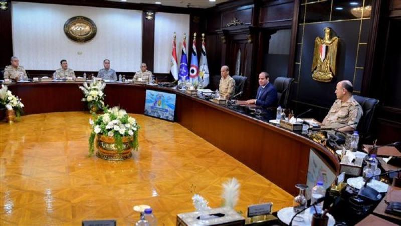 صور ترأس الرئيس السيسي اجتماع المجلس الأعلى للقوات المسلحة