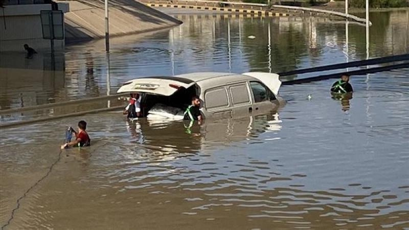 مساعدات لمتضرري الفيضانات في ليبيا