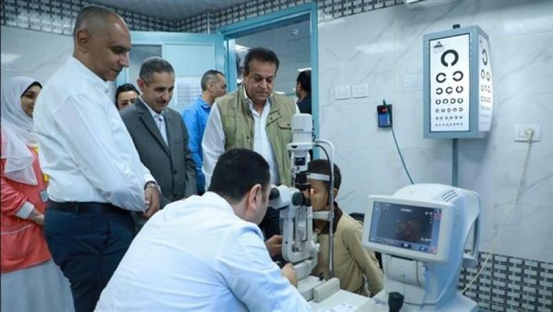 وزير الصحة يتفقد مستشفيات محافظة الغربية 