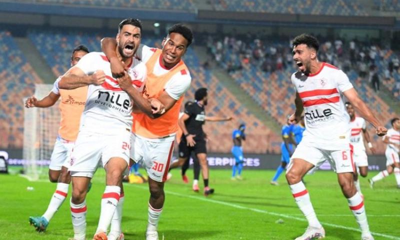 مباراة الزمالك أمام أبو سليم الليبي