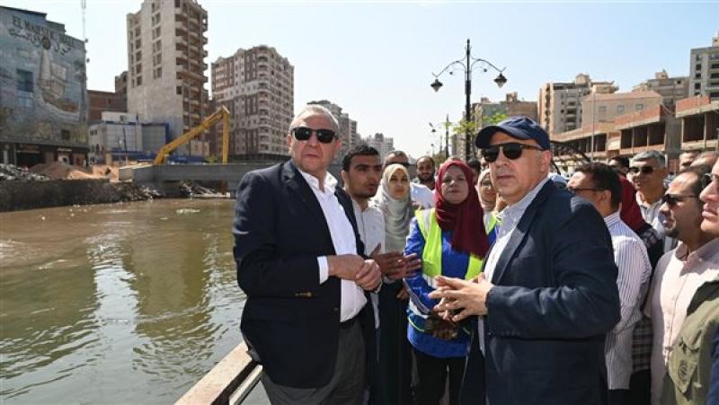 وزير الري في جولة تفقدية