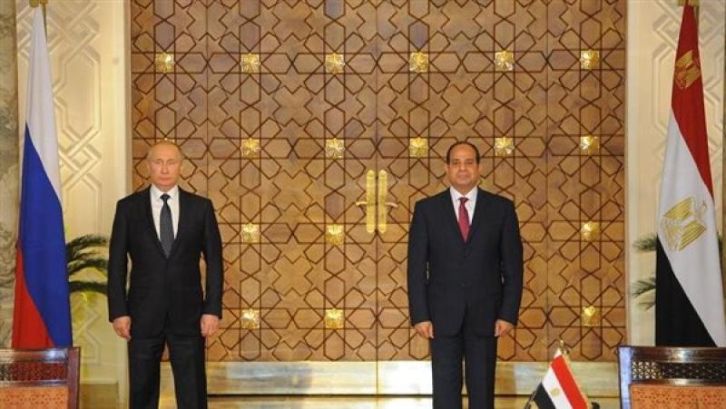 لقاء الرئيس السيسي وبوتين