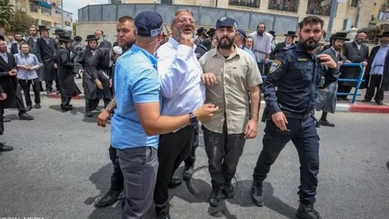 وزير الأمن القومي الإسرائيلي وزوجته