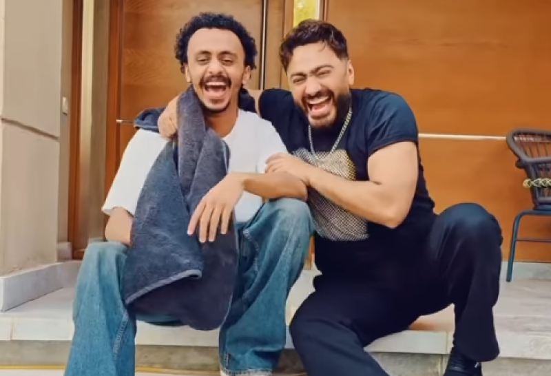 تامر حسني وكزبرة