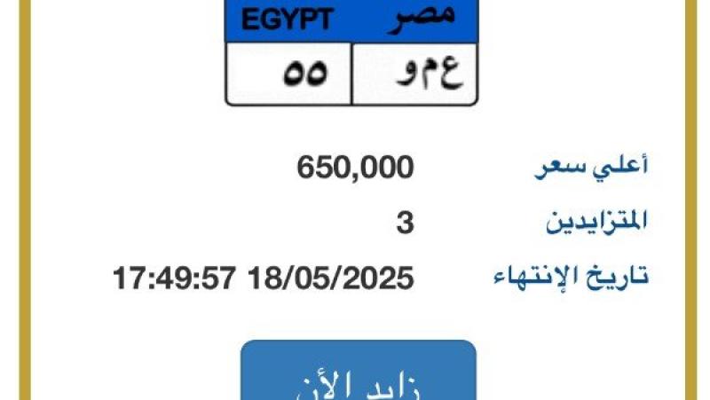 لوحة سيارة