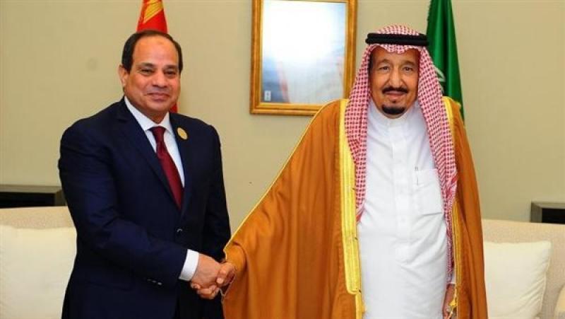 الرئيس السيسي وخادم الحرمين الشريفين