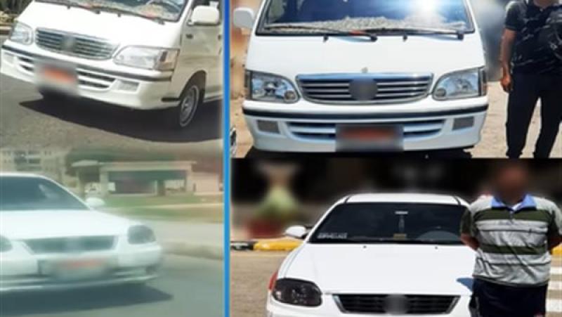 سائقين قاما بالسير عكس الاتجاه