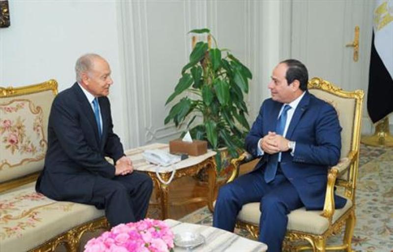 الرئيس السيسي وأبوالغيط