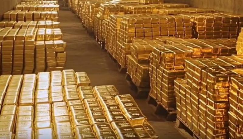  أرصدة الذهب بالبنك المركزي