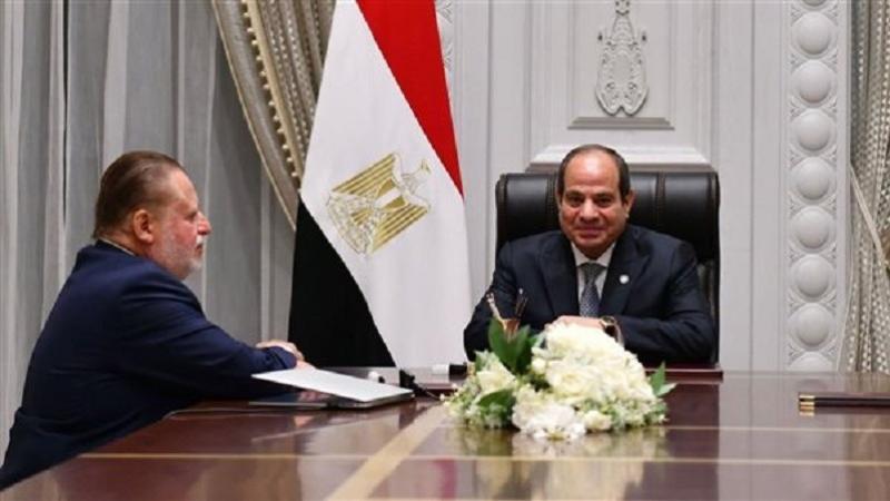 الرئيس السيسي ومحافظ البنك المركزي