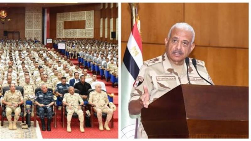 وزير الدفاع يلتقي بعدد من مقاتلي المنطقة الغربية العسكرية
