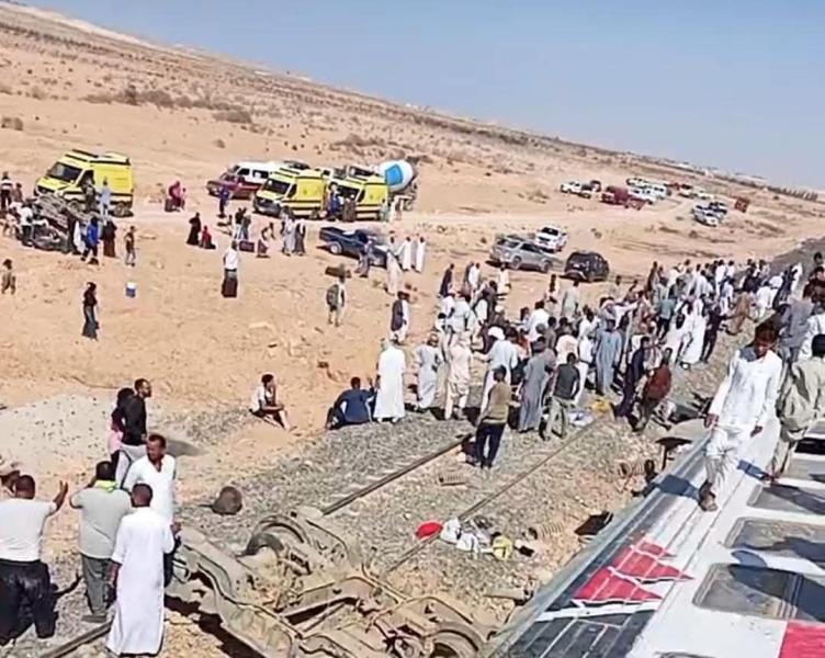 حادث قطار مطروح