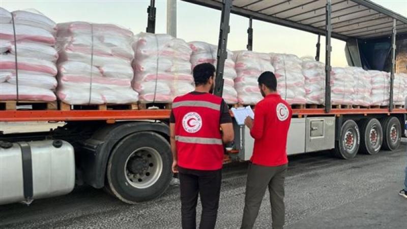 شاحنة مساعدات