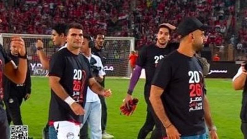 لاعبو منتخب مصر