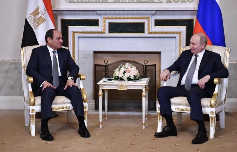 الرئيس السيسي وبوتين