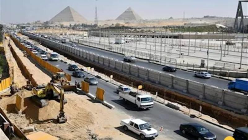 غلق جزئي لشارع الأهرام