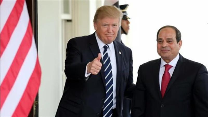 الرئيس السيسي وترامب