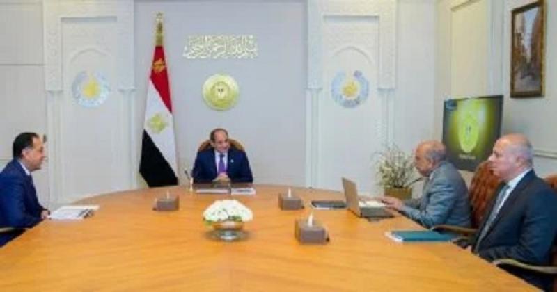 الرئيس السيسي ووزير الكهرباء