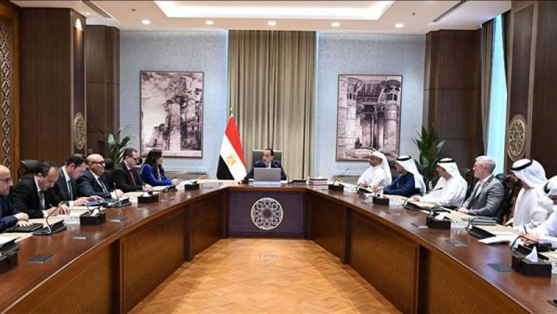 رئيس الوزراء خلال الاجتماع