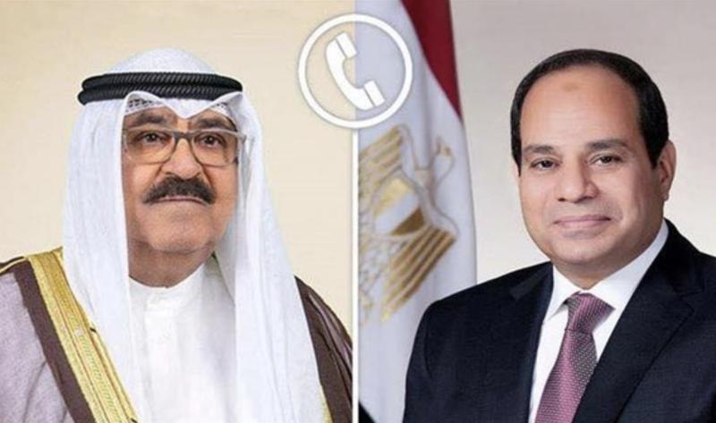 الرئيس السيسي وأمير دولة الكويت