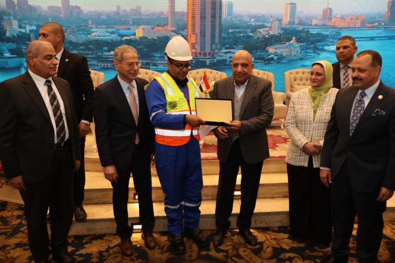 جانب من مشاركة وزير الكهرباء