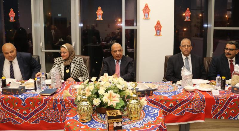 جانب من مشاركة وزير الكهرباء