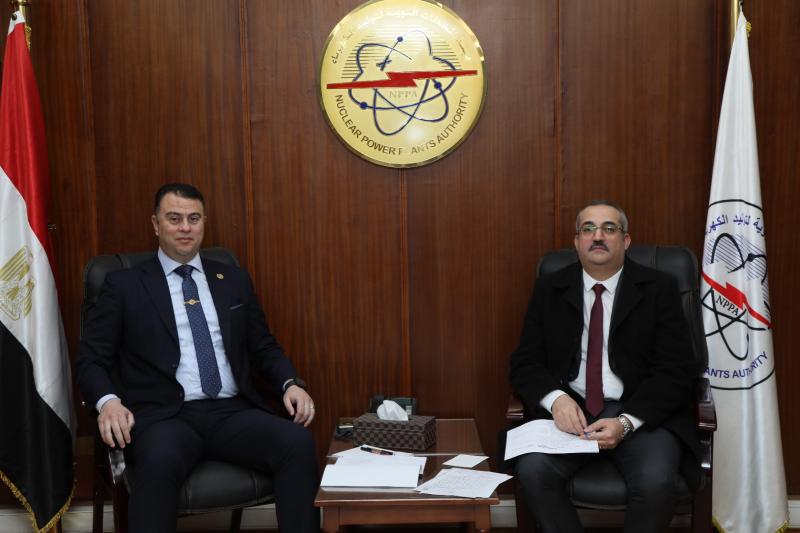 رئيسا هيئتي المحطات النووية والرقابة الإشعاعية