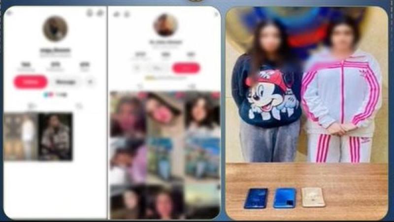 ضبط صانعتي محتوى بالجيزة