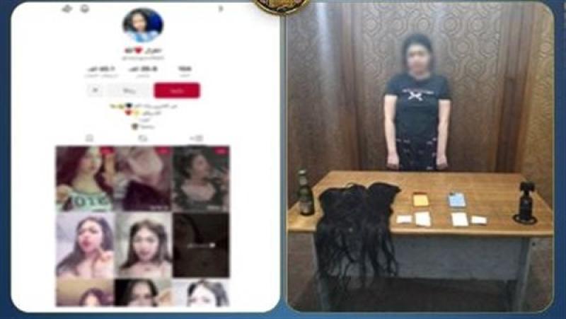 ضبط صانعة محتوى شهيرة 
