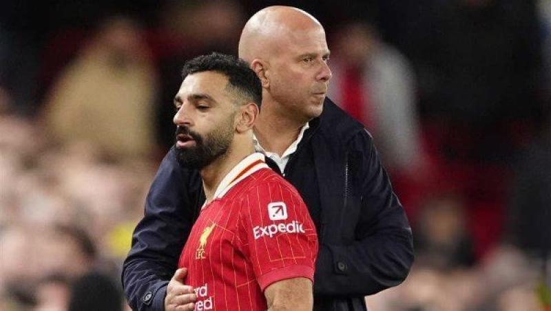 محمد صلاح وآرني سلوت