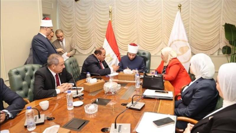 وزير الأوقاف ,أعضاء من مجلس النواب