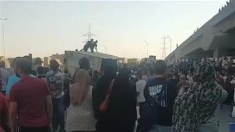 حادث تصادم أعلى دائري الوراق