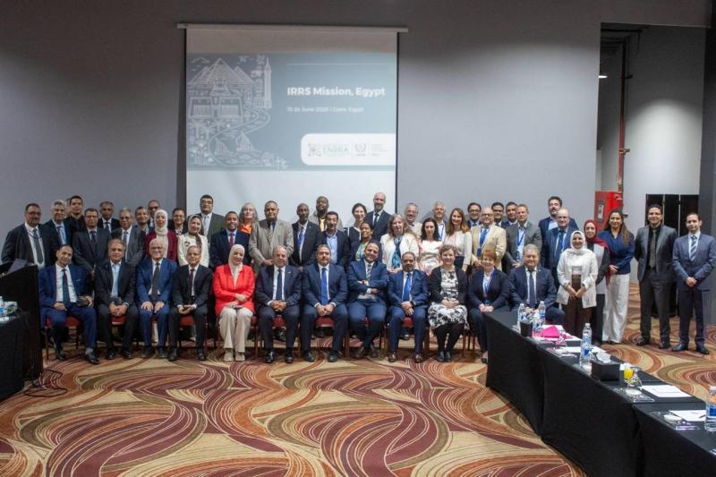 اجتماع هيئة الرقابة النووية والإشعاعية مع البعثة